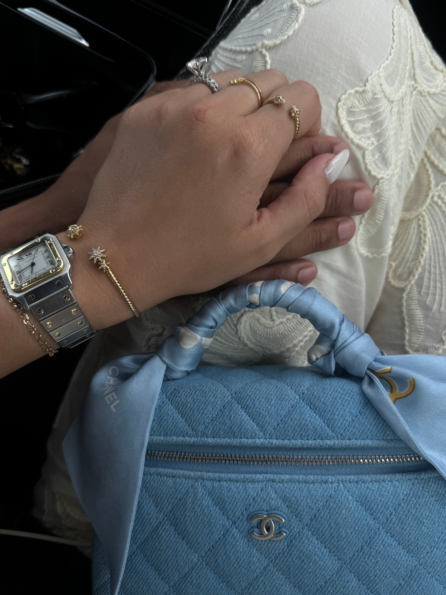 Left Hand Jewelry Stack