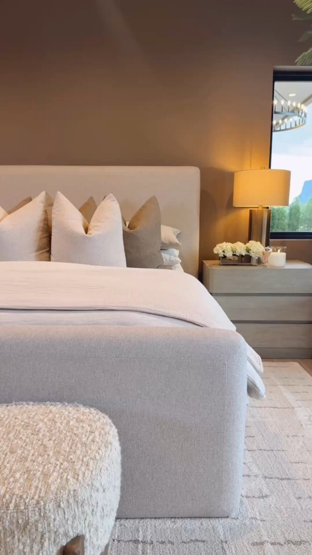After a long day I love to get all tucked in this bed 🥰 the bedding and pillows are so plush and soft! My kids are always wanting to sleep in my room 🤣

Amazon home finds 
Master bedroom styling 
Master bedroom inspo 
Modern neutral home decor 
