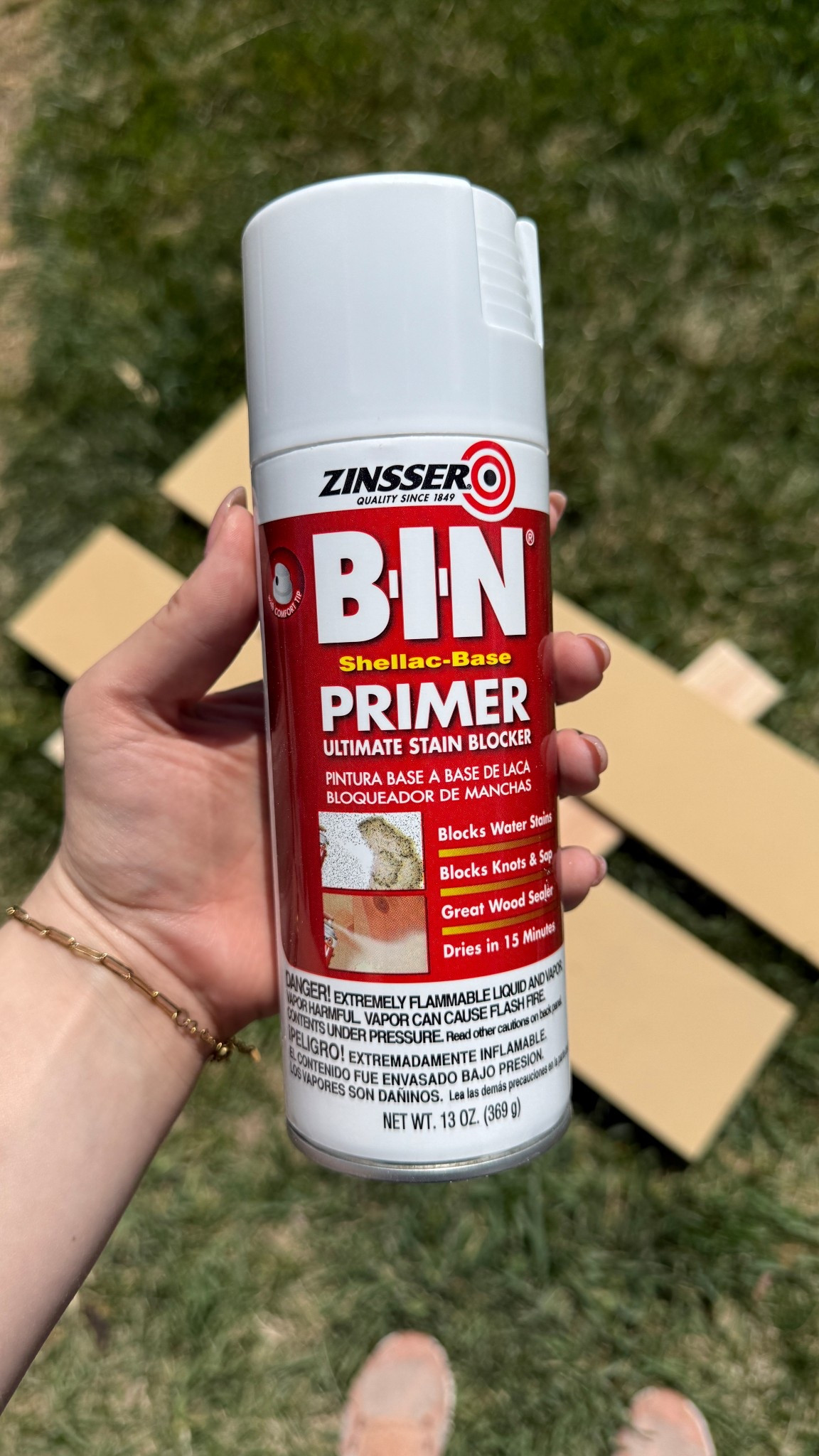 My favorite primer! And the spray can is so handy for smaller projects  

(Linked bracelet is similar not exact)

#LTKHome