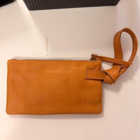 ABLE leather clutch | Poshmark