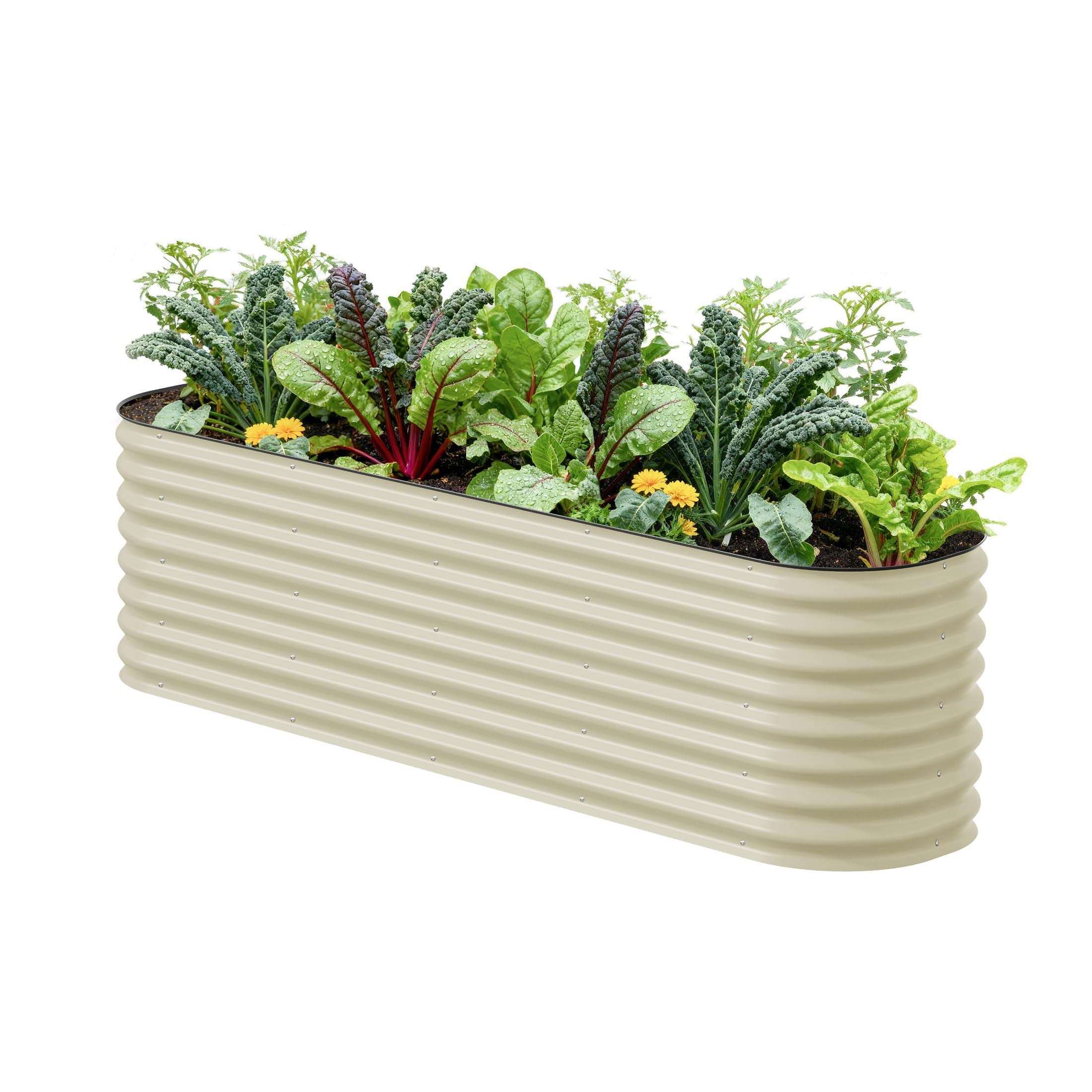 Vego garden 26" Extra Tall Raised Garden Bed Kits, 9 in 1 Modular Raised Planter Box for Vegetabl... | Amazon (US)