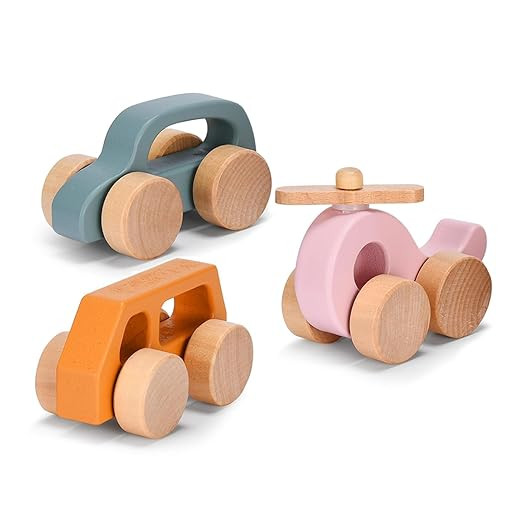 Childlike Behavior Wooden Car for Toddler - Wood Push Truck Vehicle - Montessori Inspired Wooden ... | Amazon (US)