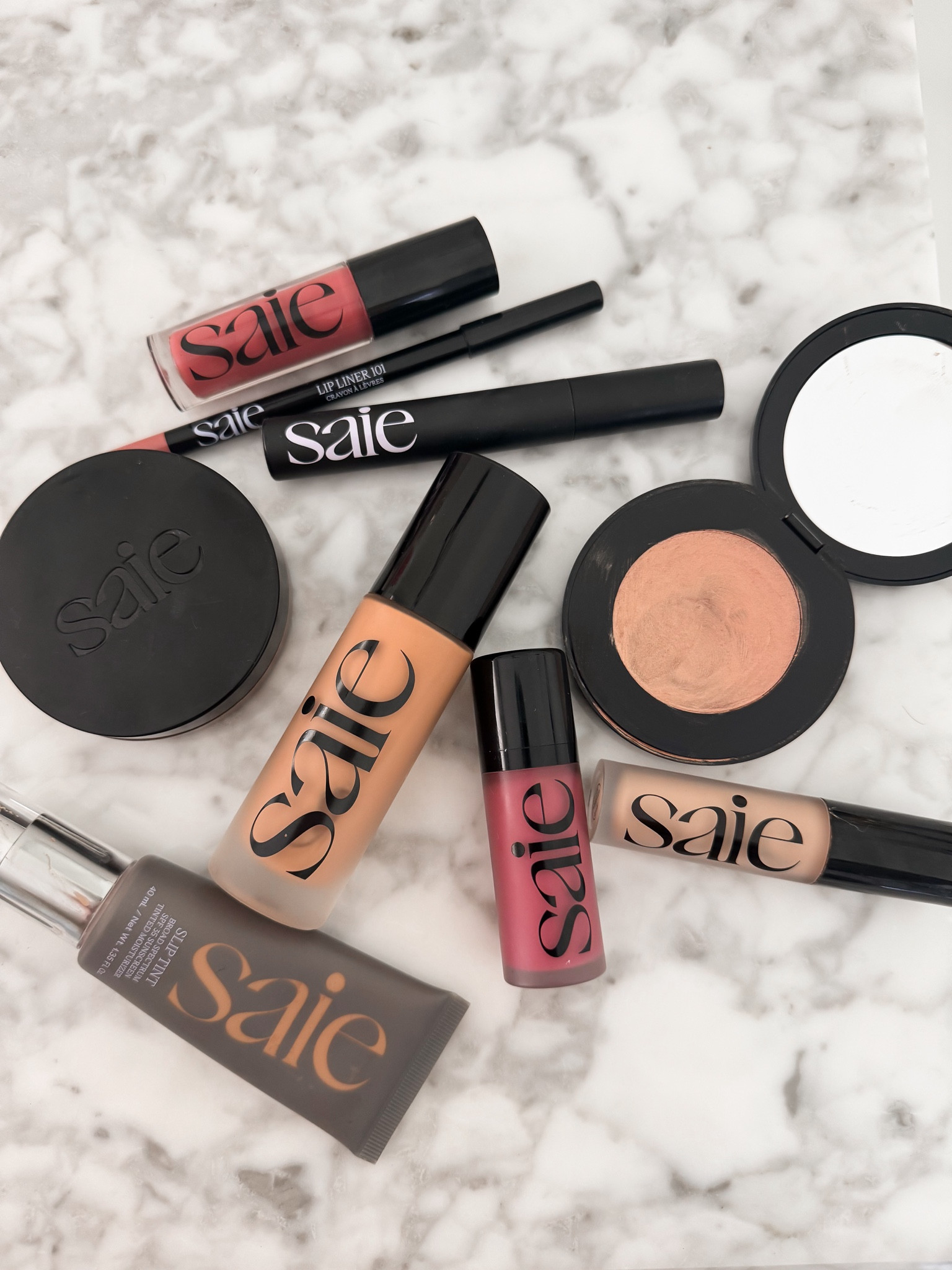 saie has easily become my favorite makeup brand🫶🏼 truly love every single product I have tried! Here is my daily line up at the moment. 

#LTKFindsUnder50 #LTKFindsUnder100 #LTKBeauty