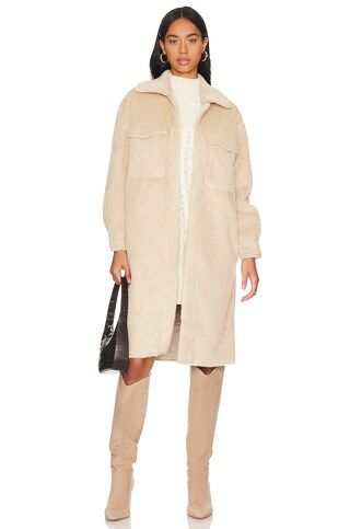 Bubish Adella Coat in Oatmeal from Revolve.com | Revolve Clothing (Global)