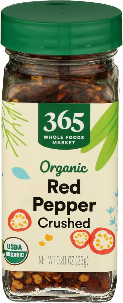 365 by Whole Foods Market, Organic Red Pepper Crushed, 0.81 Ounce | Amazon (US)