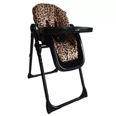 Your Babiie AM:PM by Christina Milian Fitzrovia High Chair in Leopard | Bed Bath & Beyond