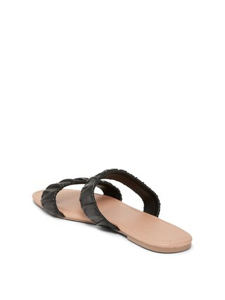 Faux-Leather Ruched Sandals for Women | Old Navy (US)