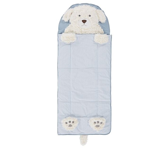 Shaggy Head Puppy Sleeping Bag | Pottery Barn Kids