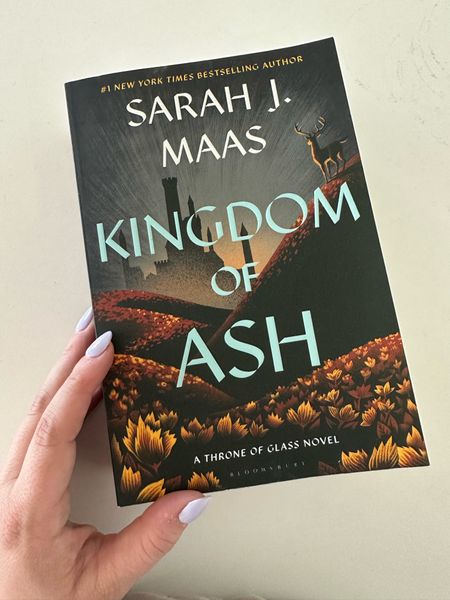 This book 😭 kingdom of ash by Sarah J Maas, the last book in this series 

#LTKGiftGuide #LTKFindsUnder50 #LTKFindsUnder100