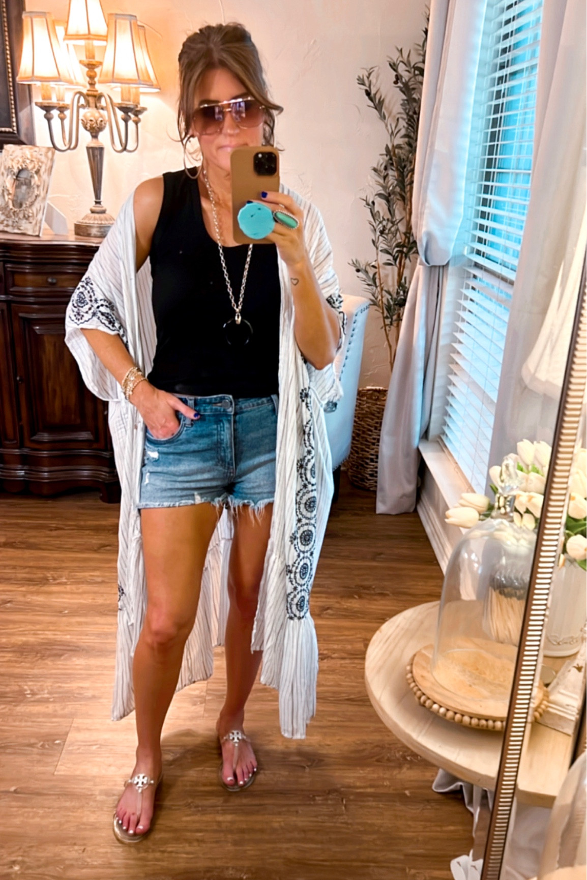 Free People kimono.  Love the embroidery! 

#LTKtravel #LTKFind #LTKswim