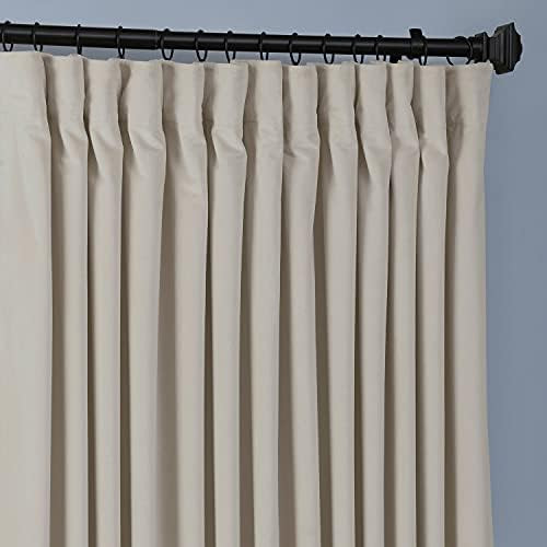 HPD Half Price Drapes Extrawide Heritage Plush Velvet Curtains for Bedroom 100 X 96 (1 Panel), VPYC- | Amazon (US)