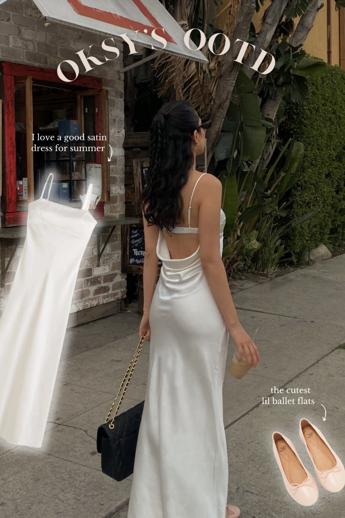 Abercrombie white satin dress, just fab ballet flats #abercrombie #justfab #satindress #easteroutfit #easter 

#LTKsalealert #LTKGiftGuide #LTKstyletip