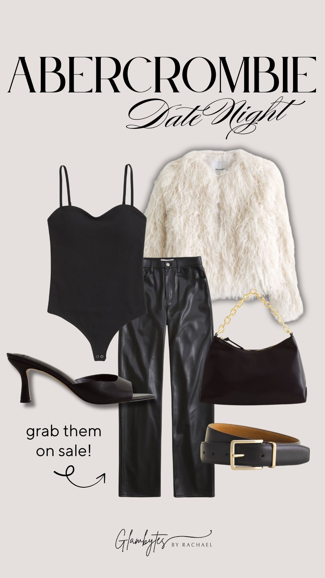 Abercrombie date night look - that look even better when they’re on sale 🥰✨

abercrombie sale, date night outfit, black bodysuit, leather pants outfit, evening outfit inspo, chic date night look, neutral outfit, elevated basics, going out outfit, capsule wardrobe staples

#LTKSaleAlert #LTKootd #LTKFindsUnder50