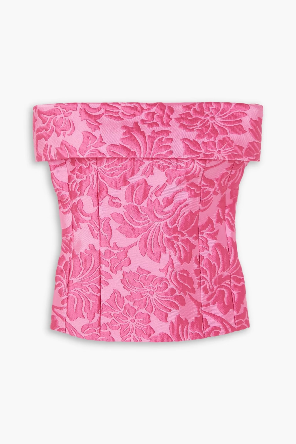 Karin strapless cloqué top | The Outnet (US and CA)