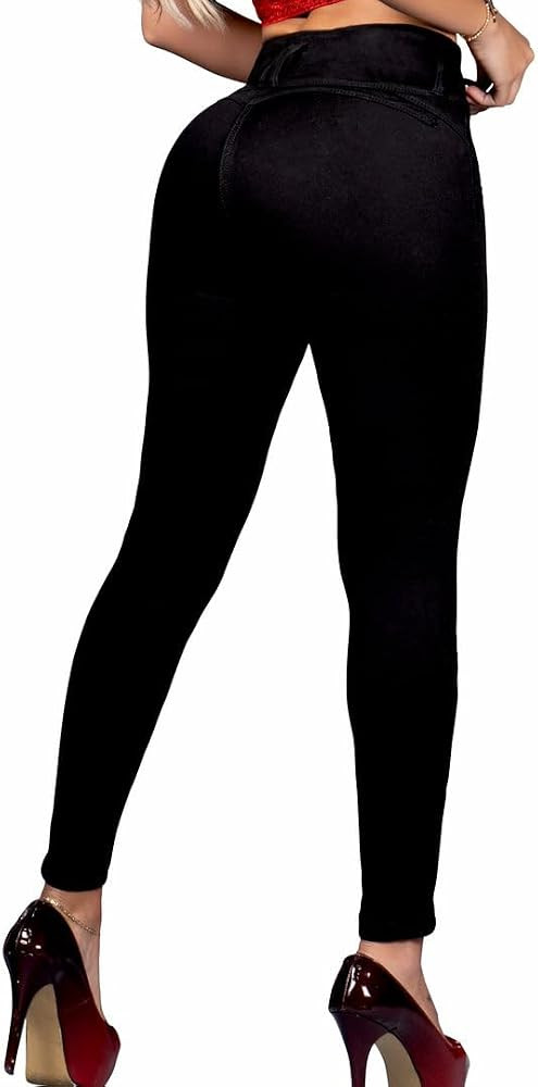 Colombian Jeans for Women Butt Lift Butt Lifting Jeans Women Black Pantalones Colombianos para Mu... | Amazon (US)