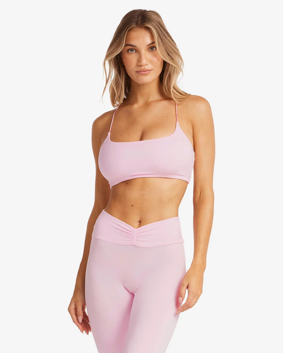 Leisure Square Neck Top | Blossom | Crop Shop Boutique AU
