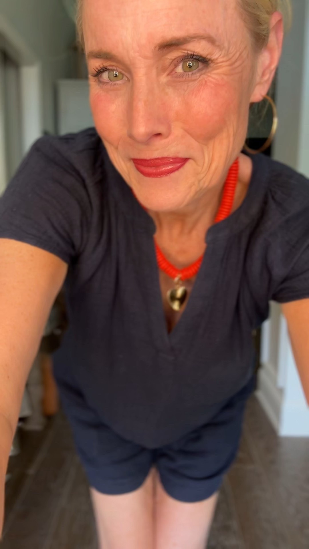 Wearing a medium in the Walmart set! Love my new necklace from Bracha  

#LTKStyleTip #LTKFindsUnder50 #LTKOver40