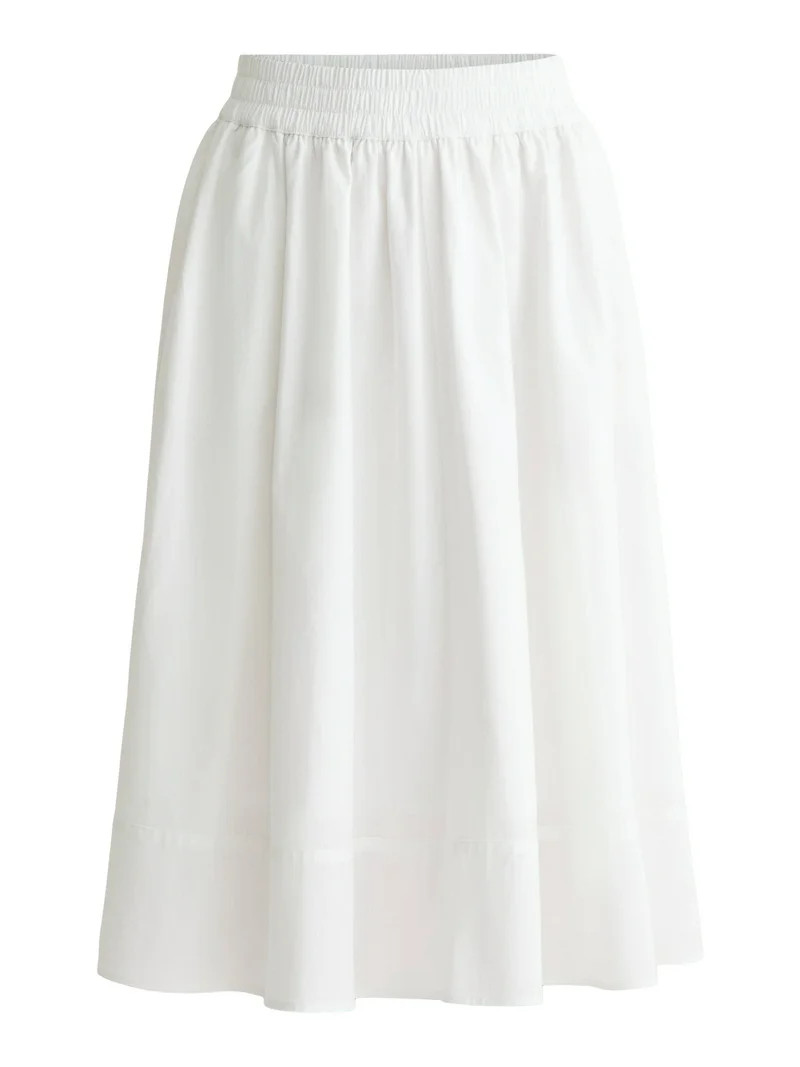 Time and Tru Women's Tiered Pull-On Skirt, Sizes XS-4X | Walmart (US)