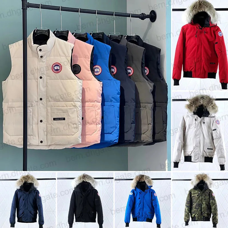 1:1 Premium Quality T Shirt DUPE Canada Goose Classic Down Vest T Shirt Jacket For Women And Men ... | DHGate