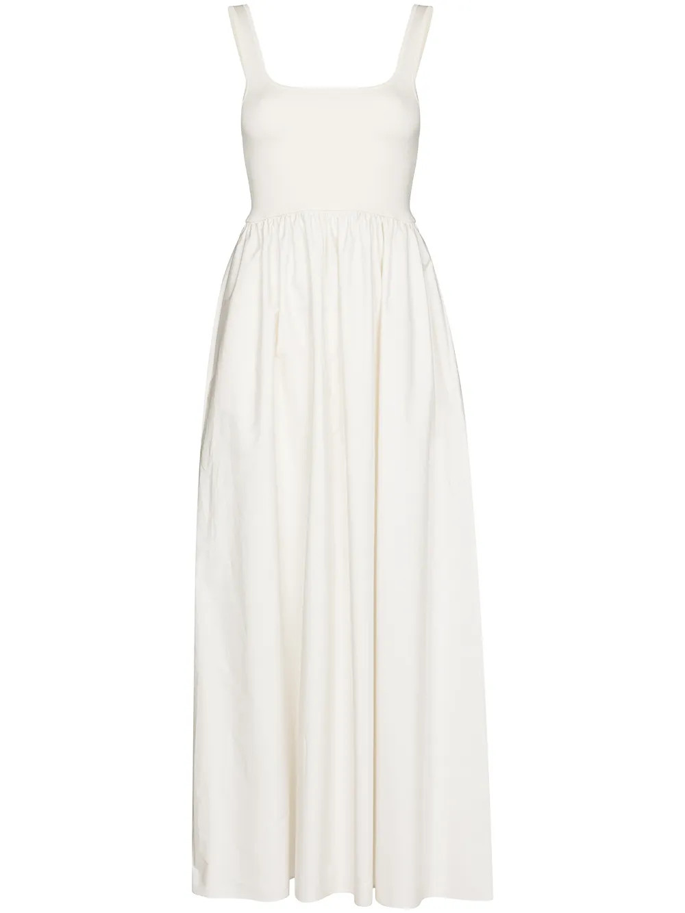 Matteau square-neck Sleeveless Maxi Dress - Farfetch | Farfetch Global