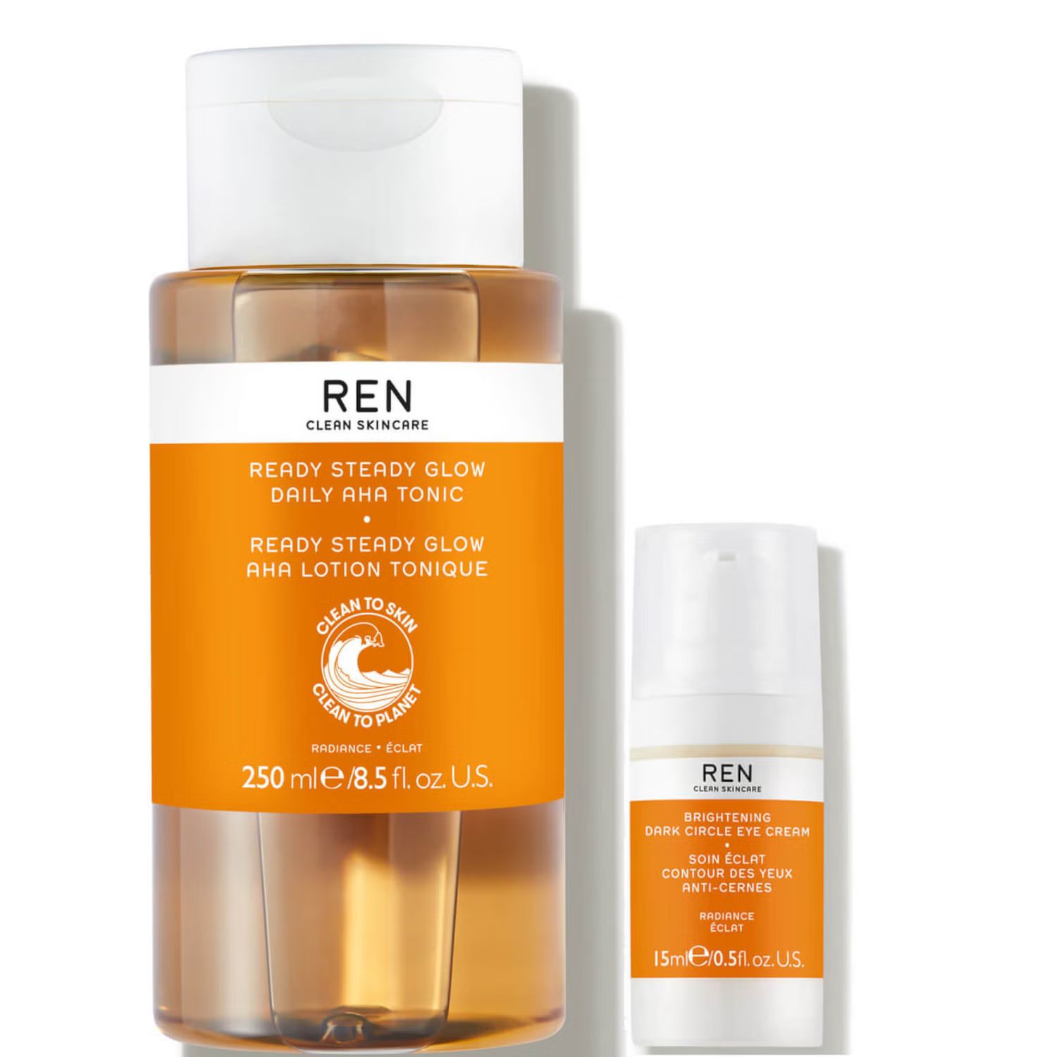 REN Clean Skincare Energise and Brighten Duo (Worth £79.00) | Look Fantastic (ROW)