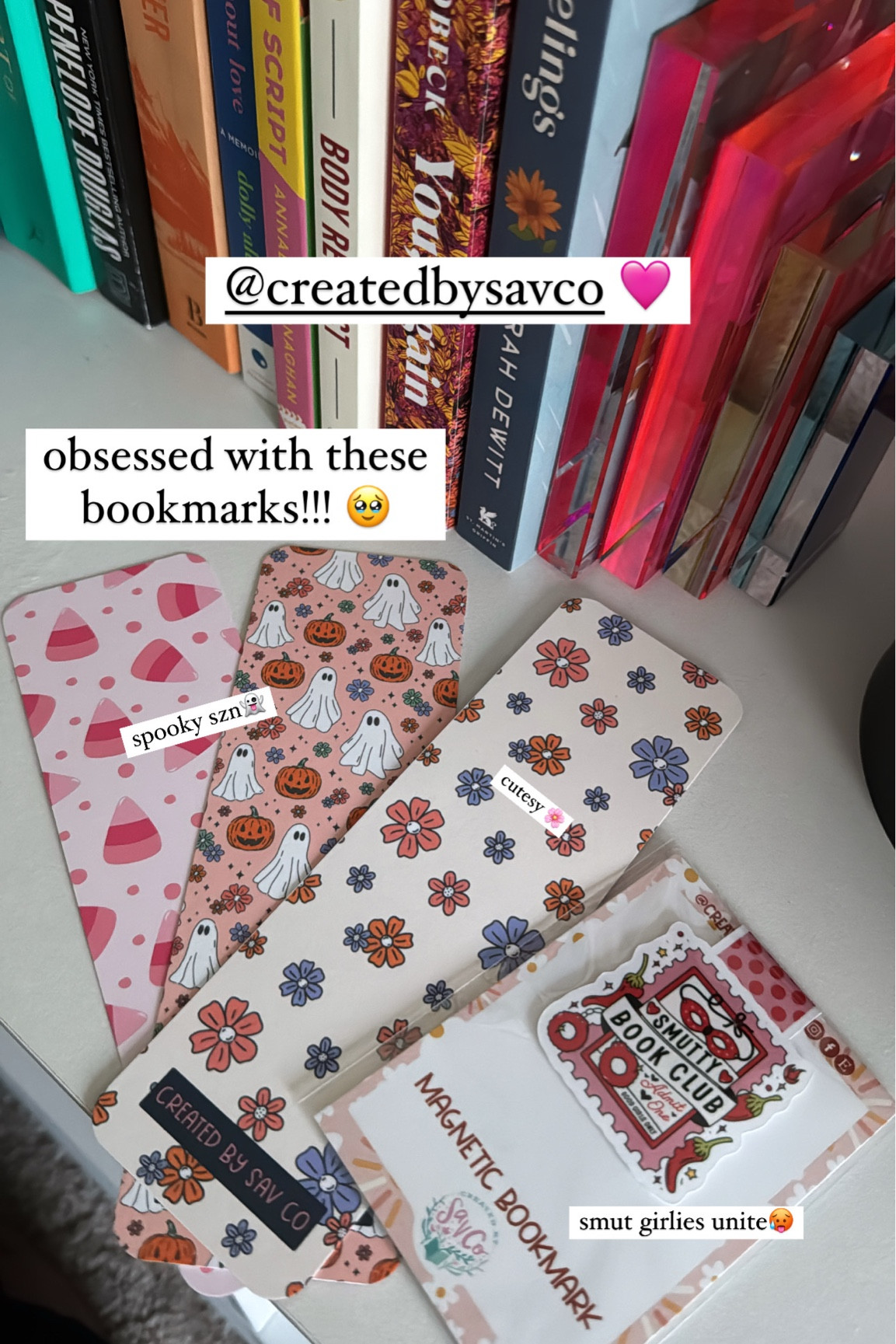 The cutest bookmarks 👻🩷 

#LTKSaleAlert #LTKFallSale #LTKSeasonal