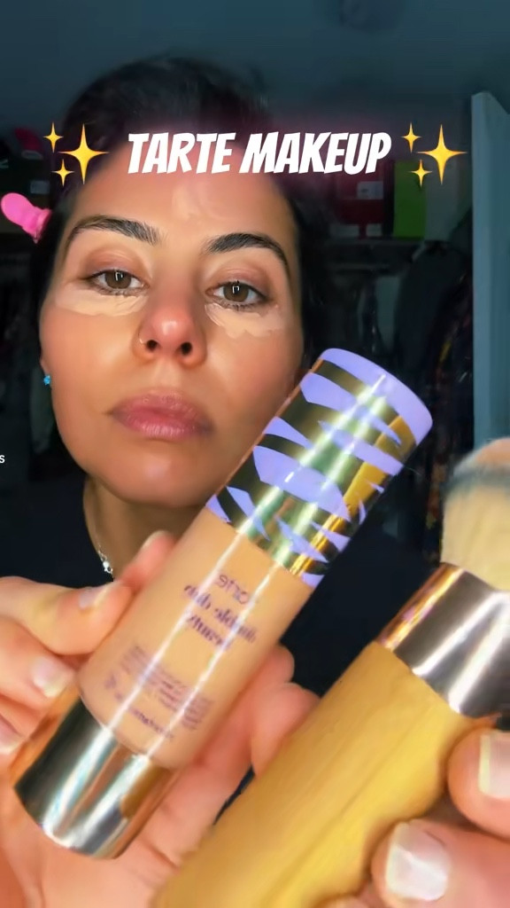 Flawless base achieved! ✨ Loving the Tarte Face Tape Foundation for its full coverage and natural finish, paired perfectly with the Tarte Buffer Airbrush Finish Foundation Brush for a seamless application. A match made in makeup heaven! 💕 #TarteCosmetics #FlawlessSkin #FoundationGoals #MakeupEssentials

#LTKBeauty #LTKFindsUnder50 #LTKGiftGuide