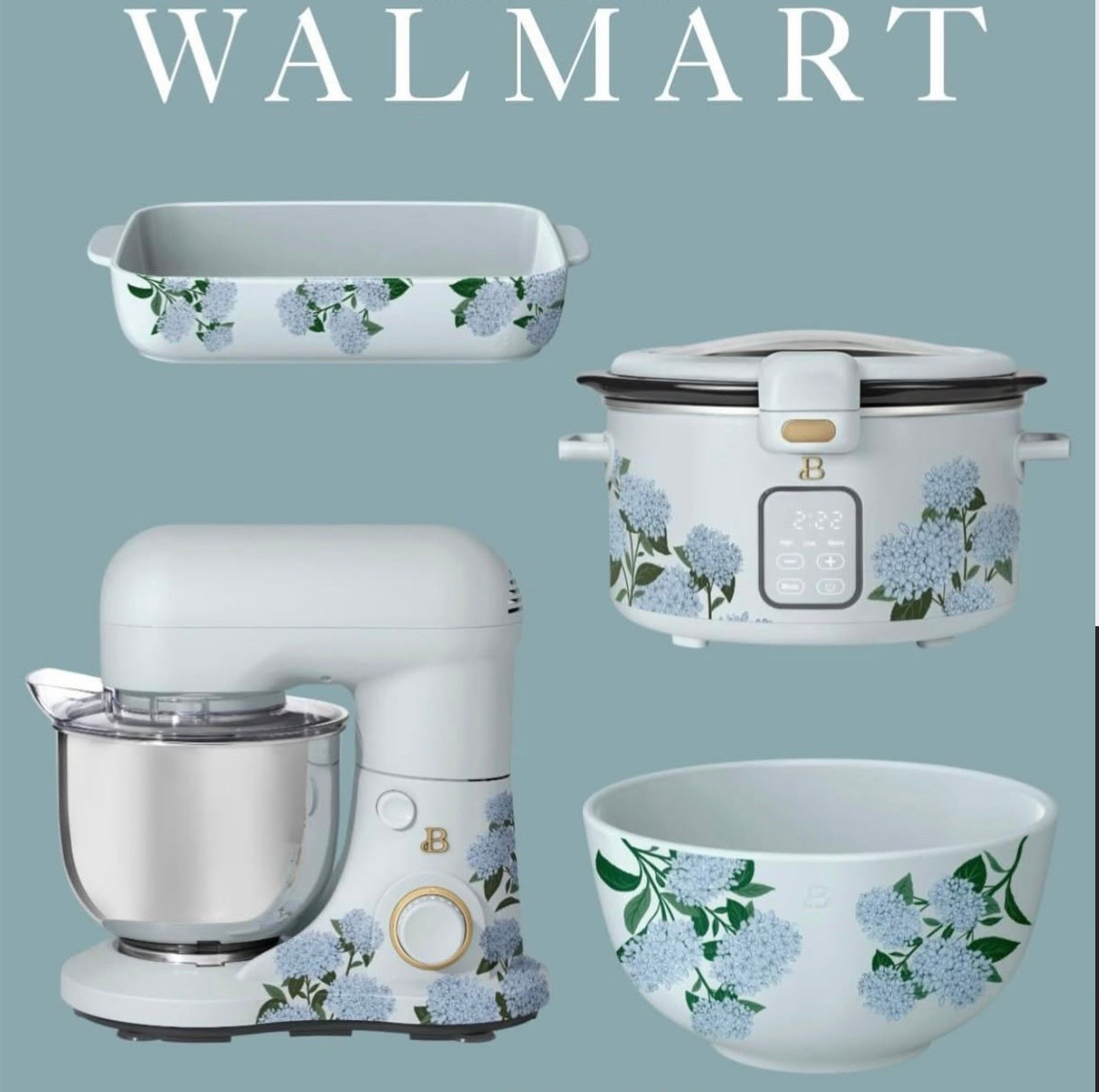 Walmart, Walmart new arrivals, Walmart home, kitchen appliances, matching kitchen cookwear, Drew Barrymore beautiful collection, hydrangea print, home finds

#LTKmomlife #LTKfoodie #LTKHome