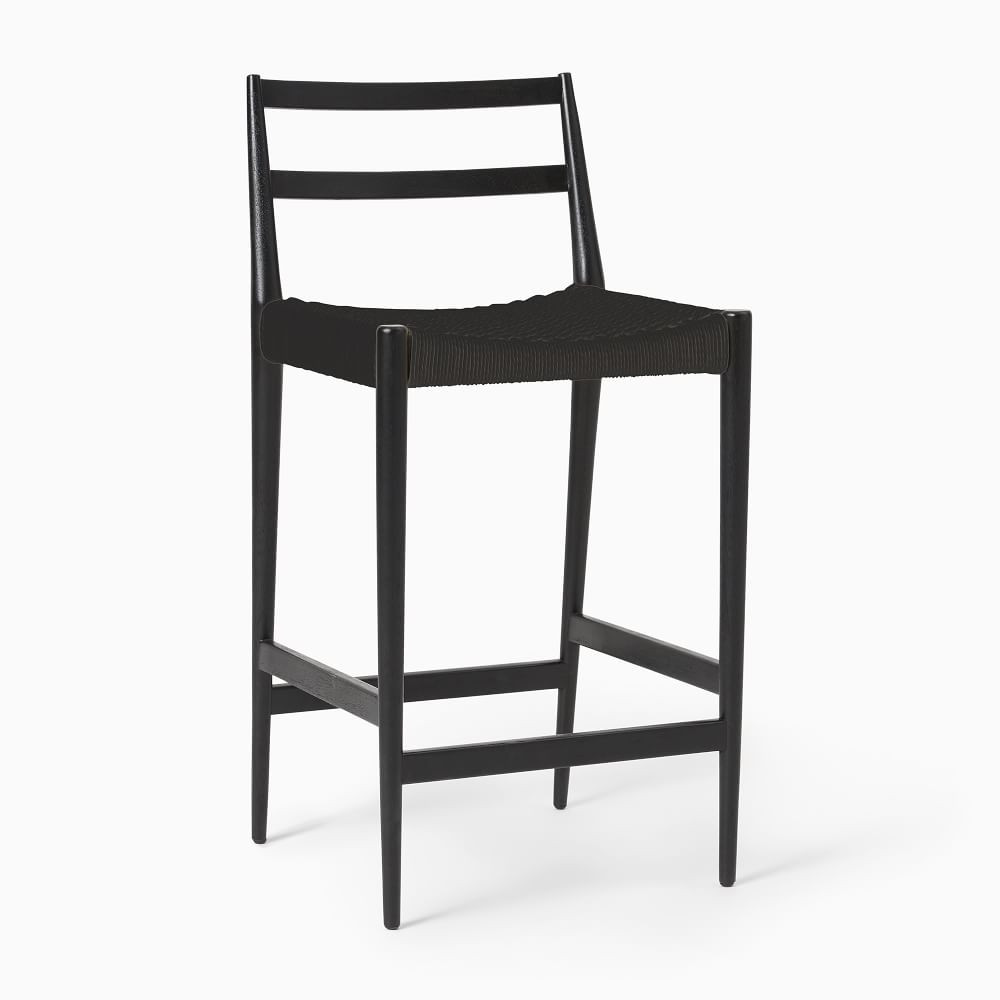 Holland Counter Stool - Black | West Elm (US)