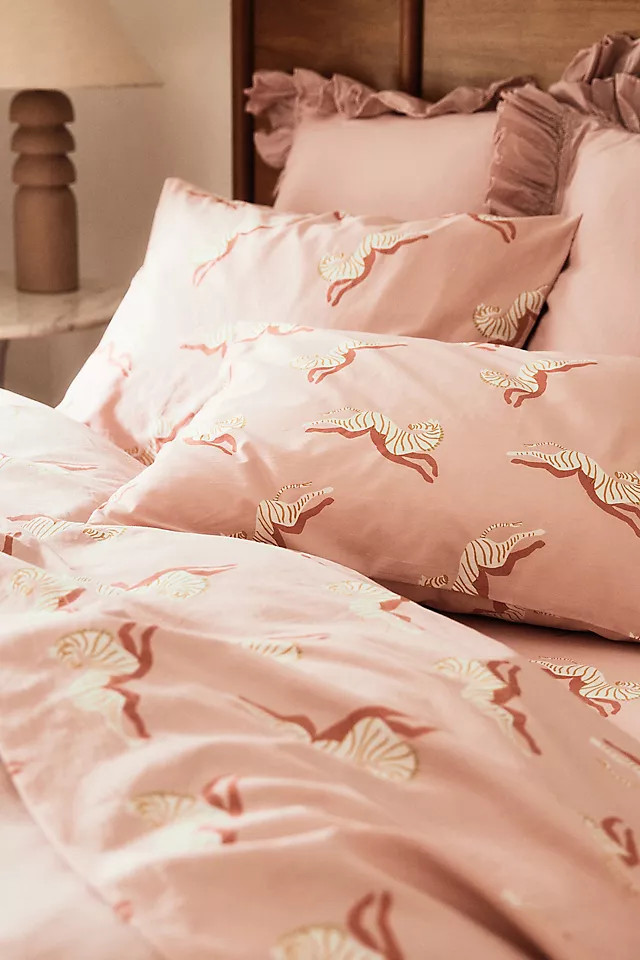 Organic Sateen Printed Sheet Set | Anthropologie (US)