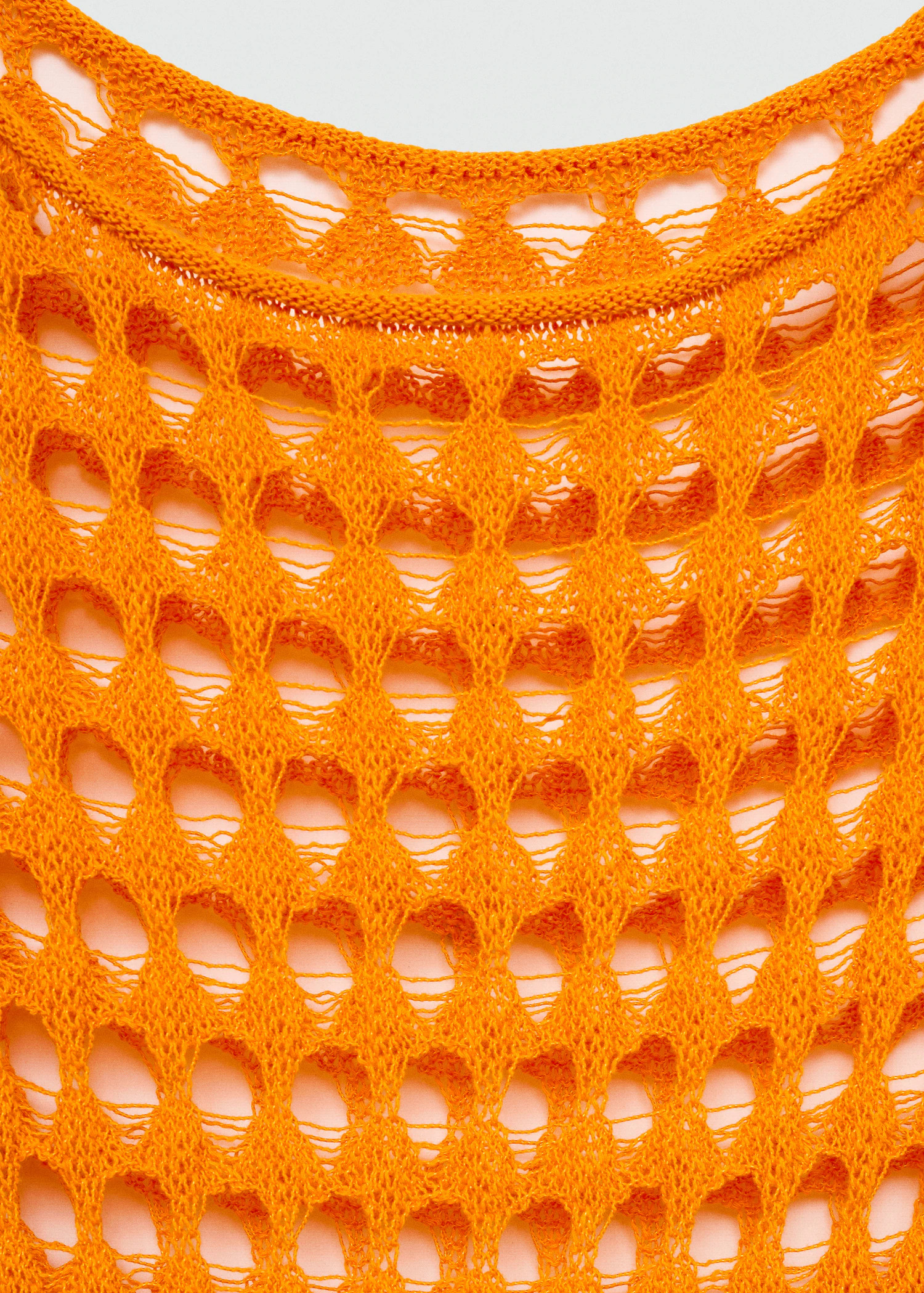 Langes Lochstrickkleid | MANGO (DE)