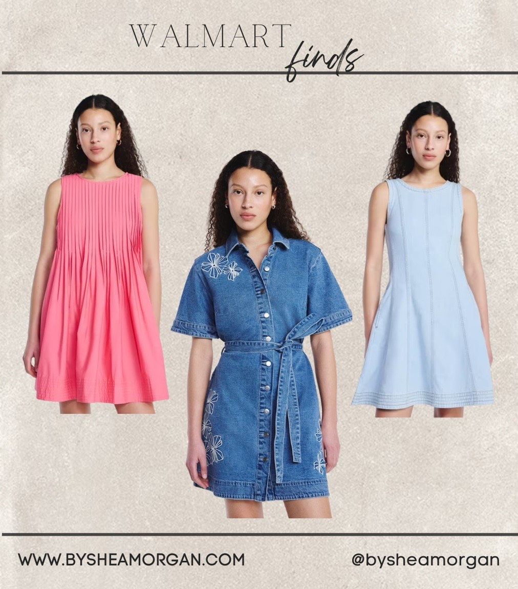 Walmart dresses! Some of these styles are on sale! 