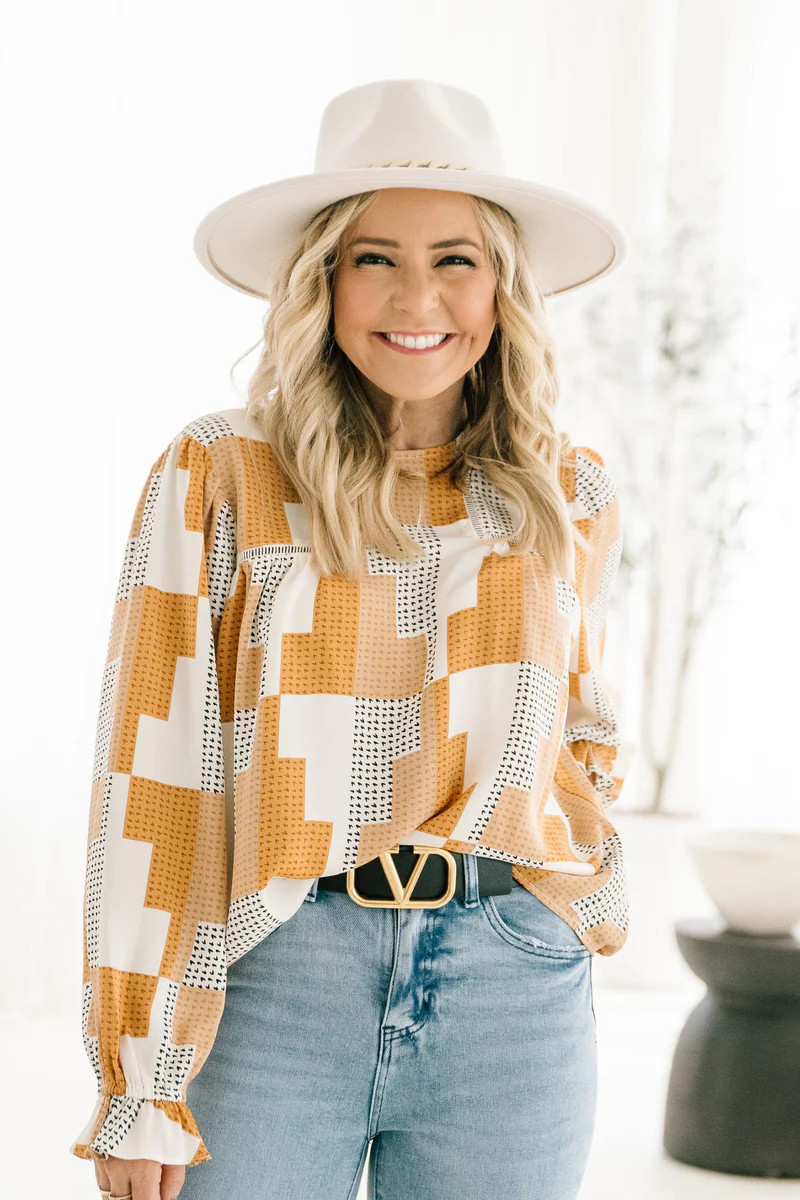 Alana Top- Gold | Avara