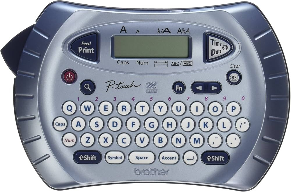Brother P-touch Label Maker, Personal Handheld Labeler, PT70BM, Prints 1 Font in 6 Sizes & 9 Type... | Amazon (US)
