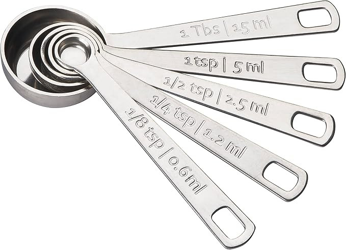 Le Creuset Stainless Steel Measuring Spoons, Set of 5 | Amazon (US)