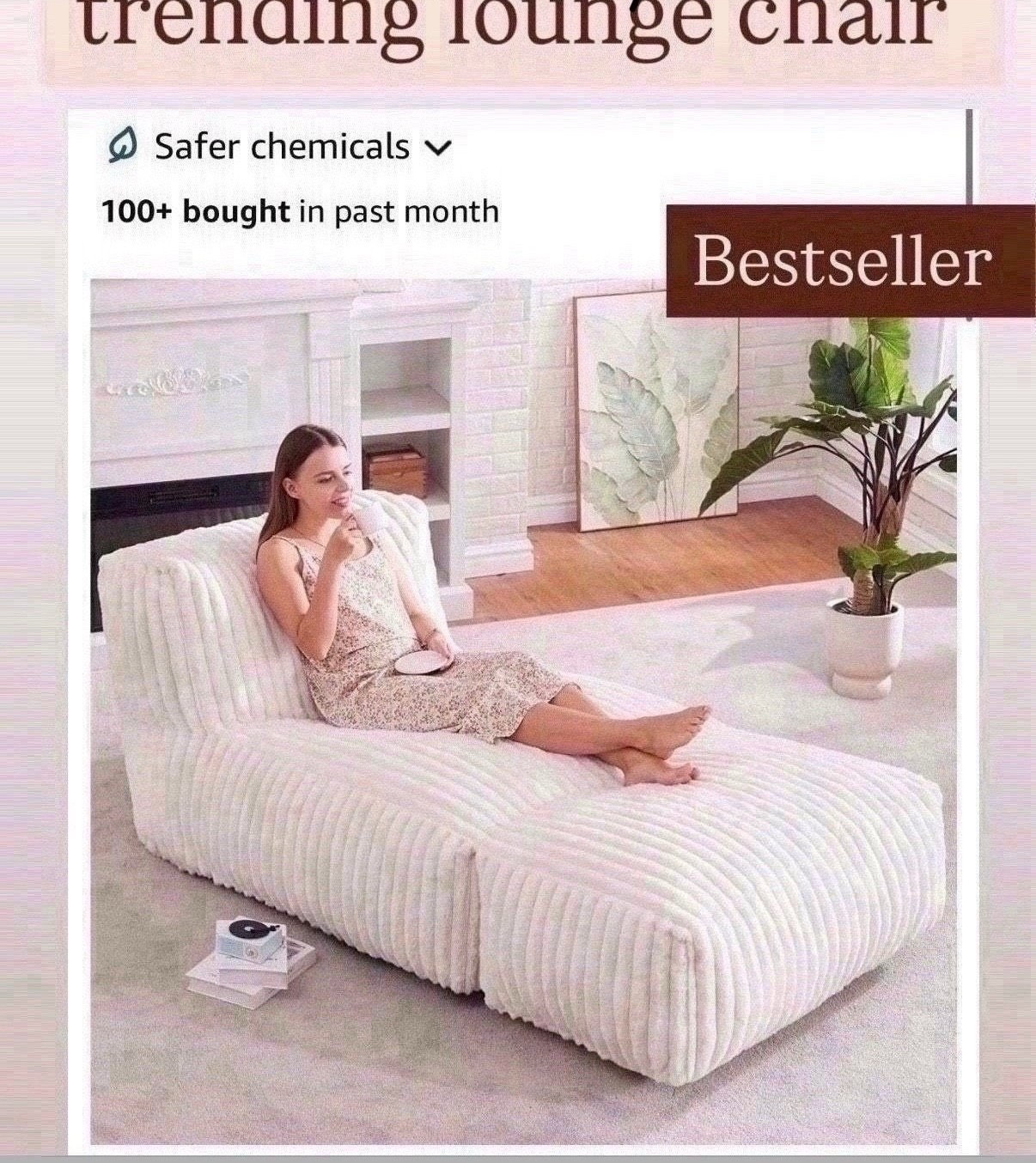 Assembly free chair.  Oversized chair. Comfy lounge chair #chair #loungechair 

#LTKHome