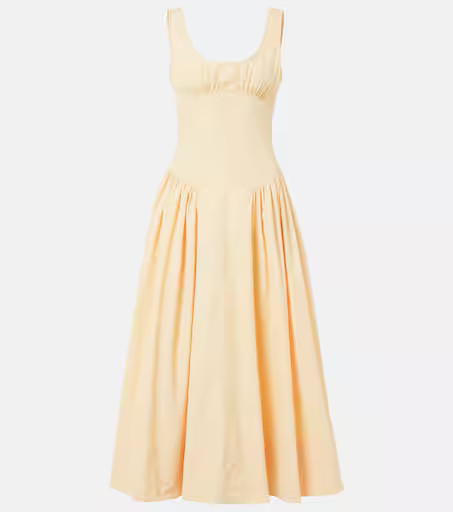 White Label Kendall cotton-blend midi dress | Mytheresa (US/CA)