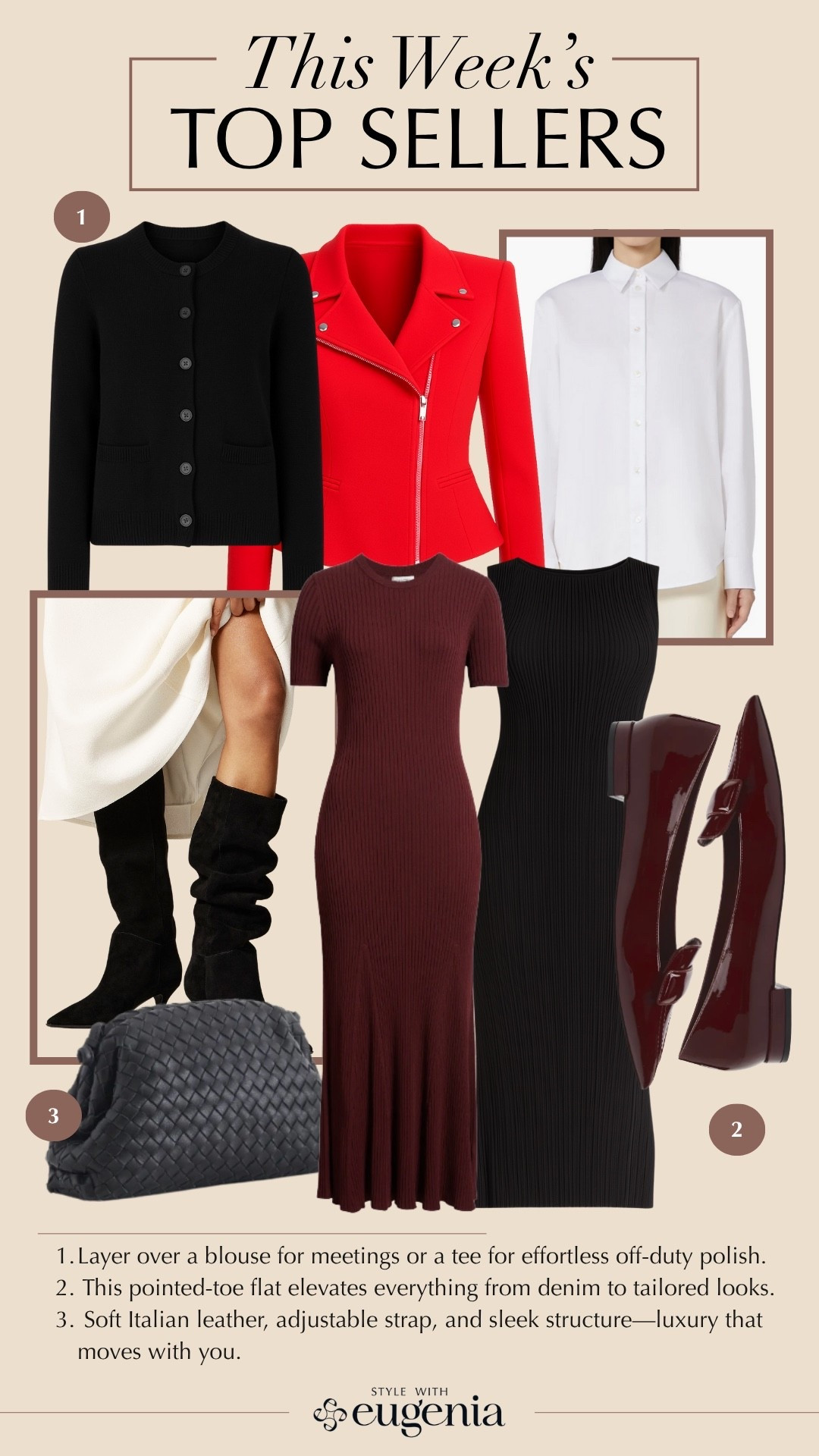 These are the top 10 best sellers from my LTK this week—and I’m not surprised. Real pieces for real lives. No fluff. No fuss. Just fashion that moves with you.

#LTKSaleAlert #LTKPetite #LTKWorkwear