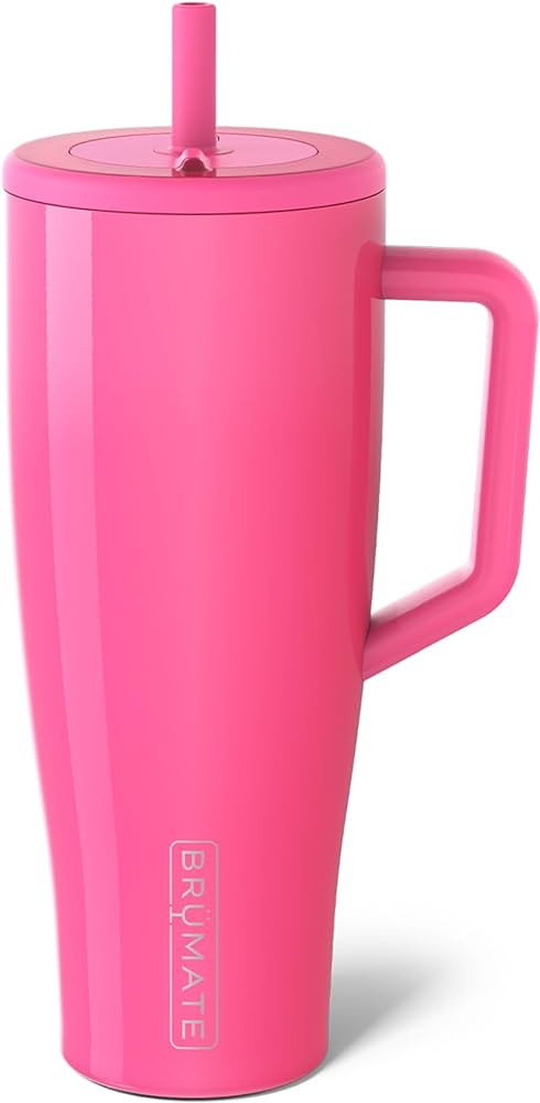BrüMate Era 40 oz Tumbler with Handle and Straw | 100% Leakproof Insulated Tumbler with Lid and ... | Amazon (US)