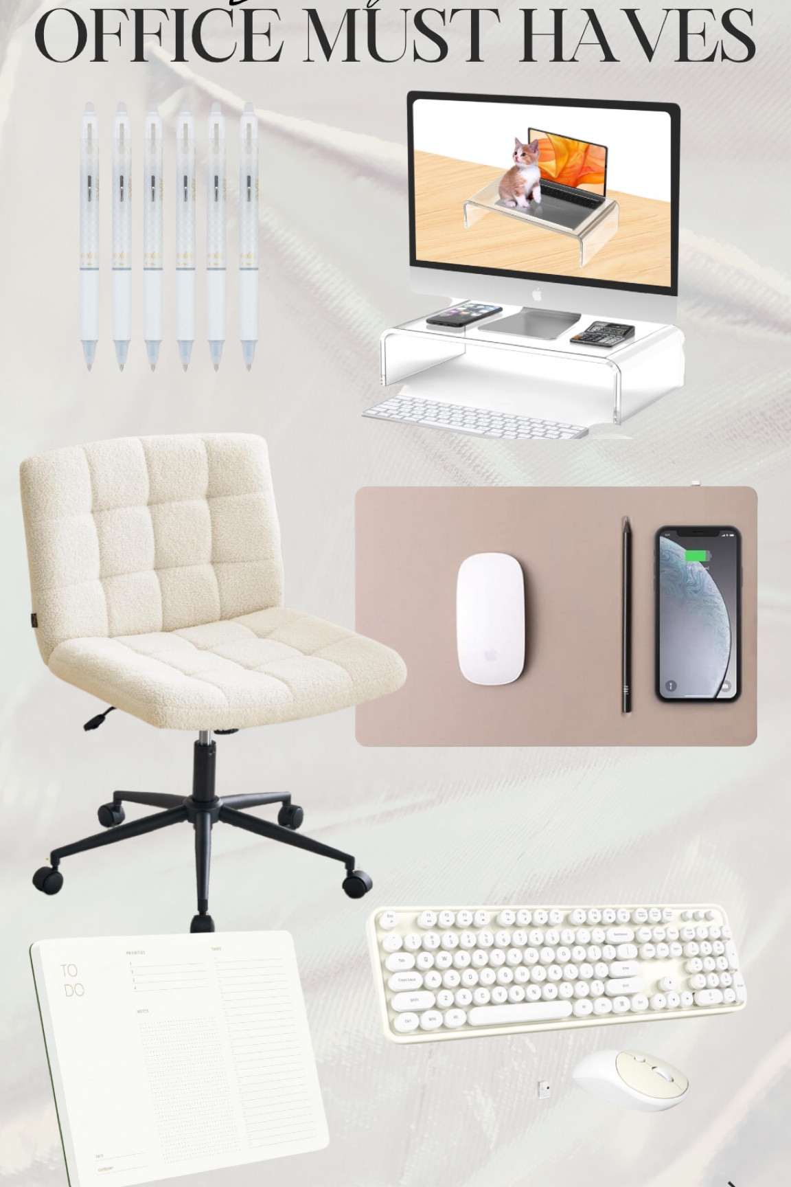 Amazon office must haves for working from home 

Amazon office must haves, Amazon office, home office, home office decor, home office must haves, viral Amazon chair, cross cross chair, neutral office decor

#LTKfindsunder100 #LTKfindsunder50 #LTKhome