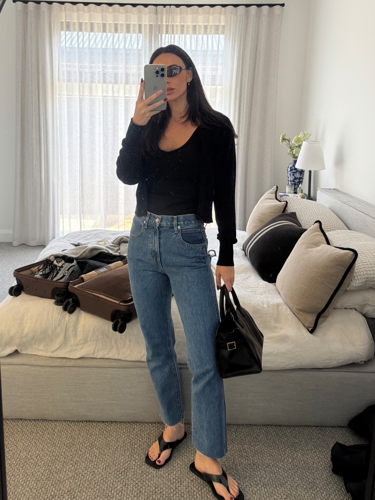 New straight leg jean and black slides I’ve been living in 

#LTKshoes #LTKstyletip #LTKaustralia