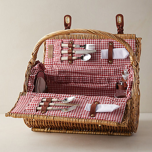 Wicker Outdoor Dining Basket | Terrain