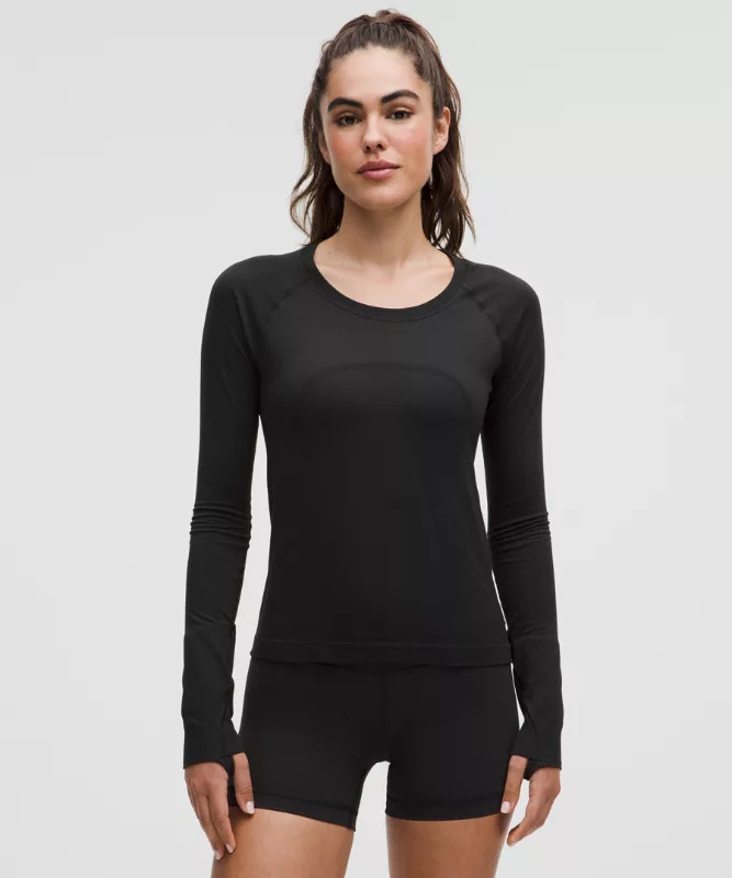 Swiftly Tech Long-Sleeve Shirt 2.0  Waist Length | lululemon (AU)