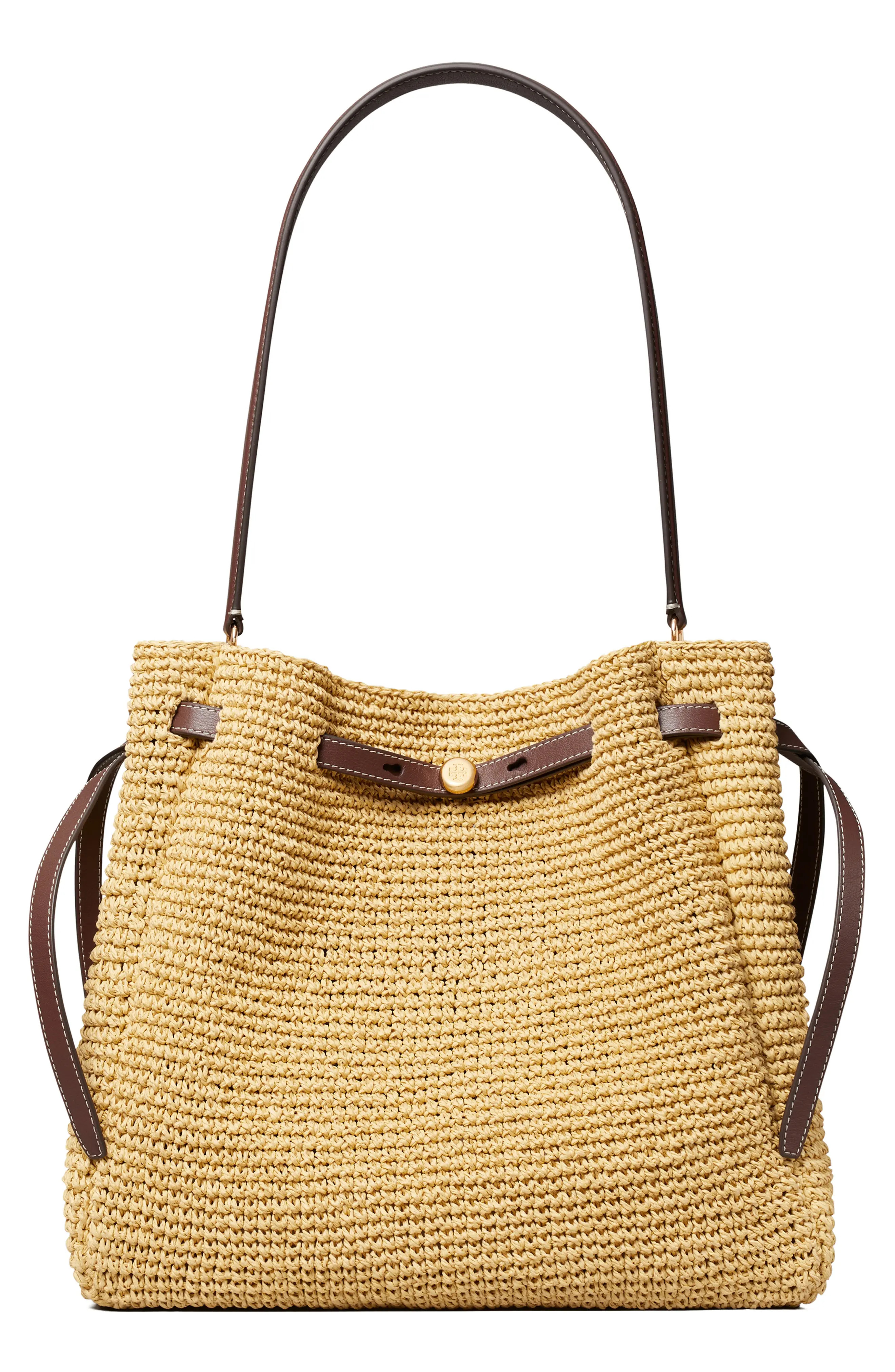 Large Romy Straw Bucket Bag (Women) | Nordstrom | Nordstrom