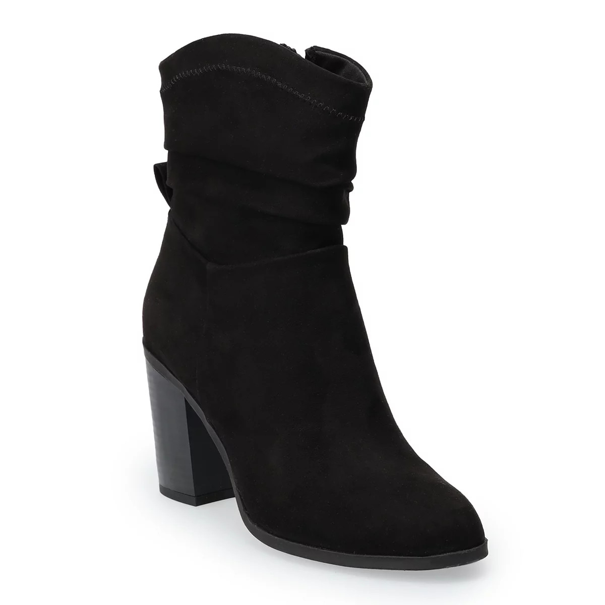 SO® Marmoset Women's High Heel Slouch Boots | Kohl's