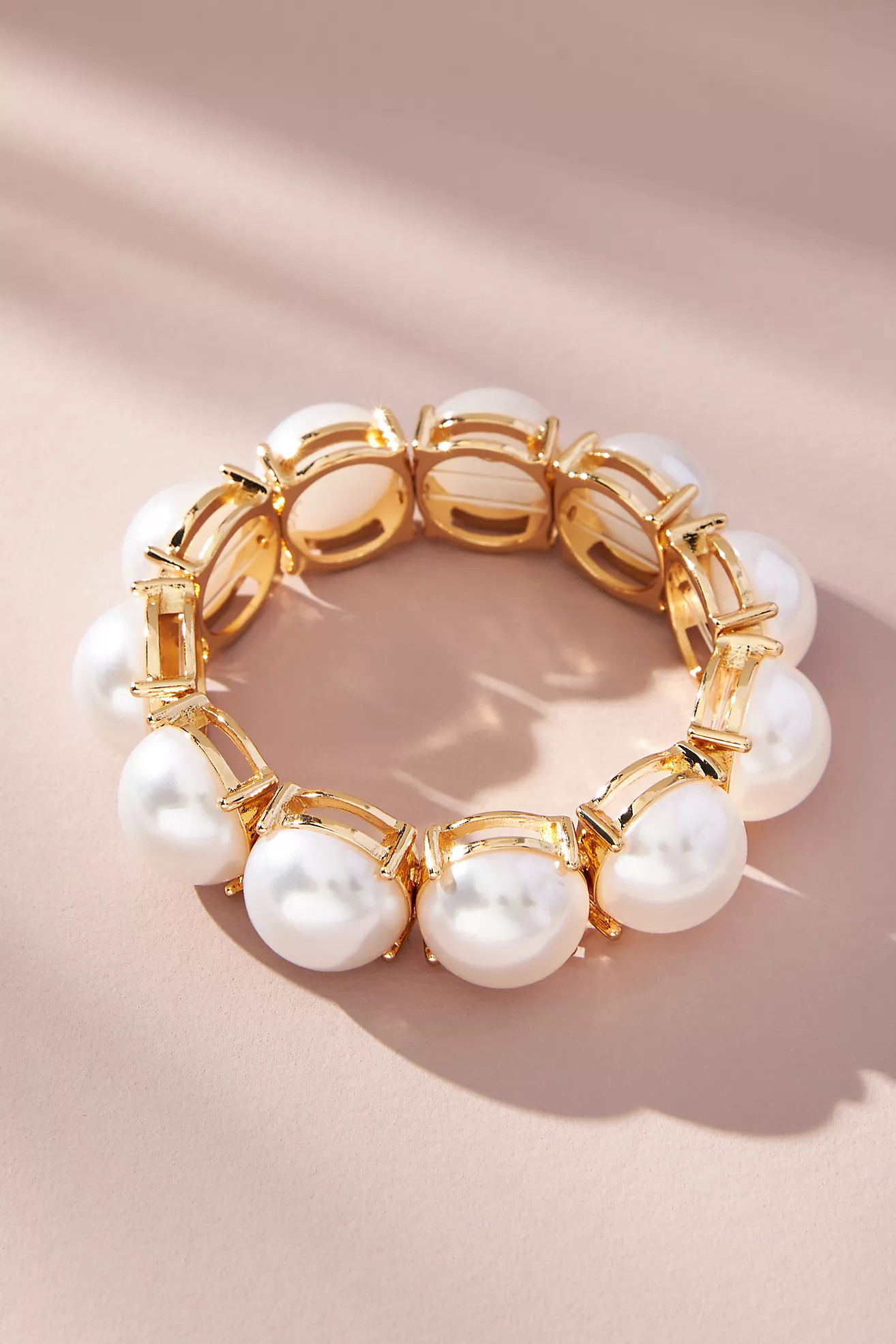 Pearl Stretch Bracelet | Anthropologie (US)