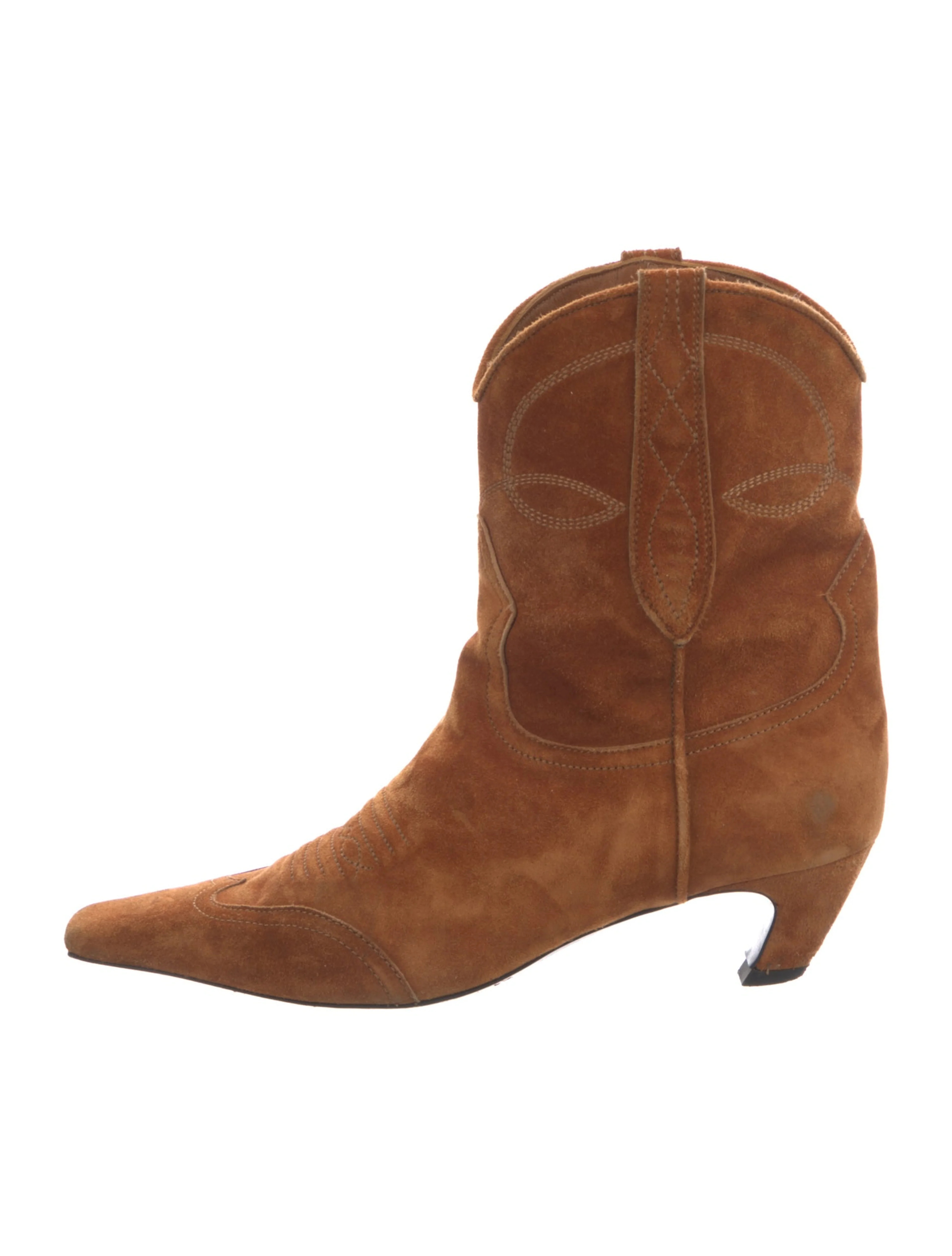 Suede Western Boots | The RealReal