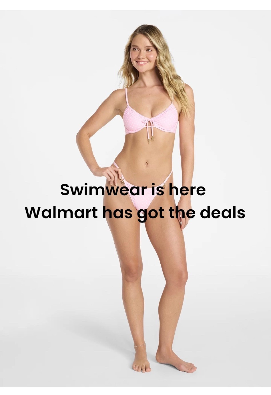 My daughter picked this swimsuit at Walmart and it was less than $30 for the set. This is a DEAL!!

#LTKSpringSale #LTKSwim #LTKSaleAlert