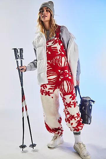 Hit The Slopes Printed Salopette | Free People (Global - UK&FR Excluded)