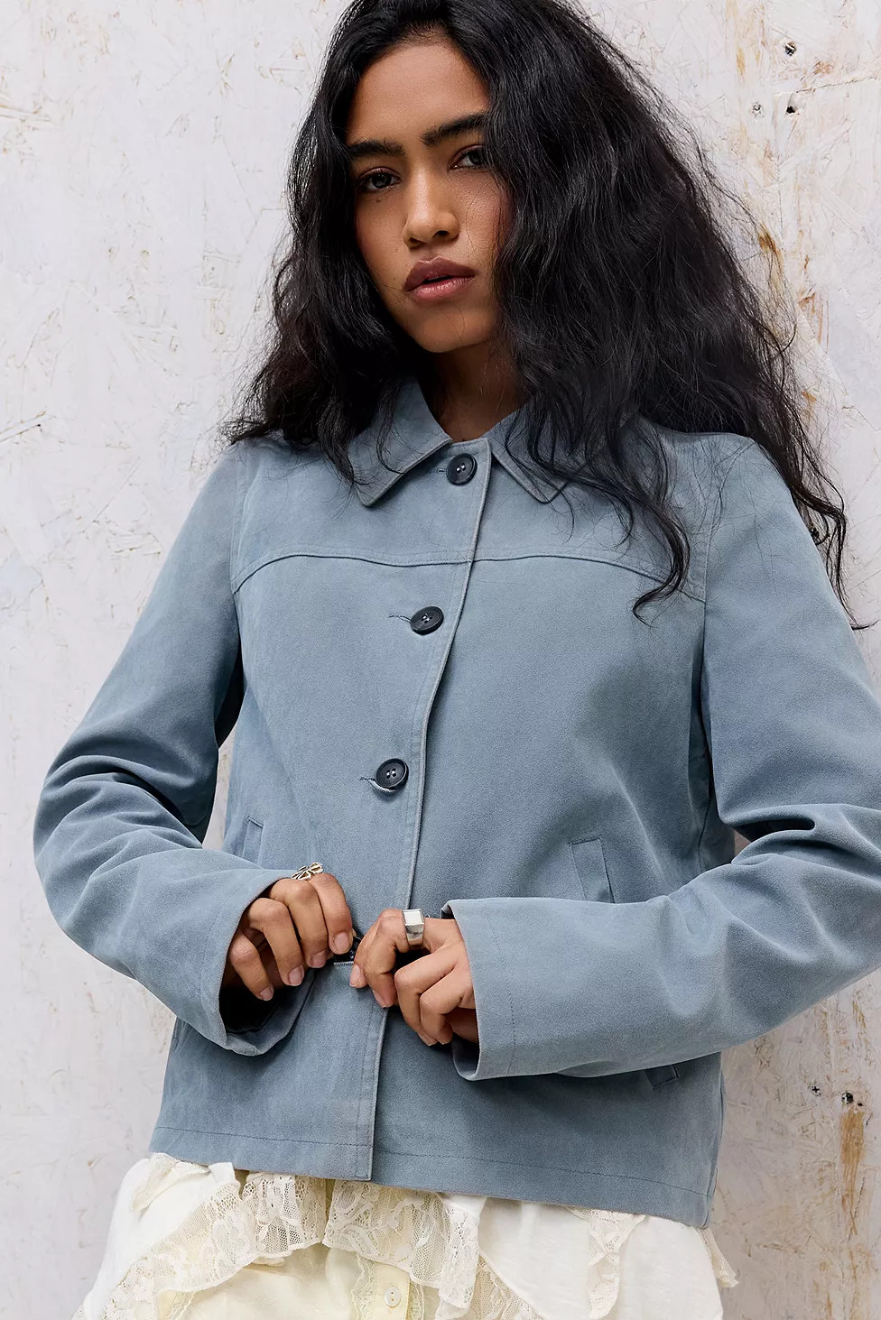 BDG Sydney Faux Suede Jacket | Urban Outfitters UK